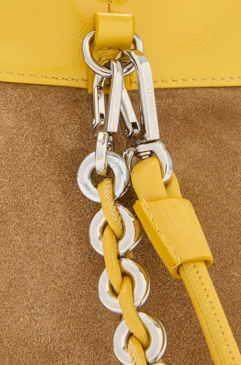 Medium Flamenco purse in patent nappa lambskin 12