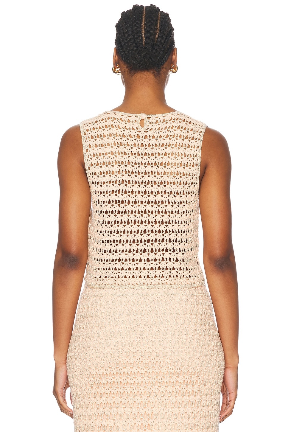 Tallow Crochet Tank Top - 3