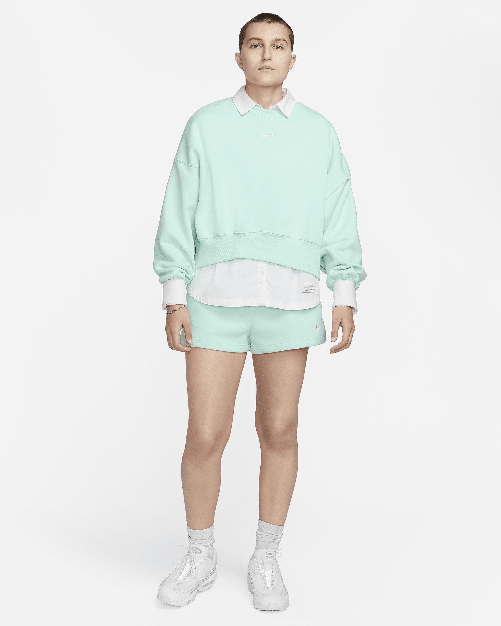 Women's Nike Sportswear Phoenix Fleece High-Waisted Loose Shorts - 8