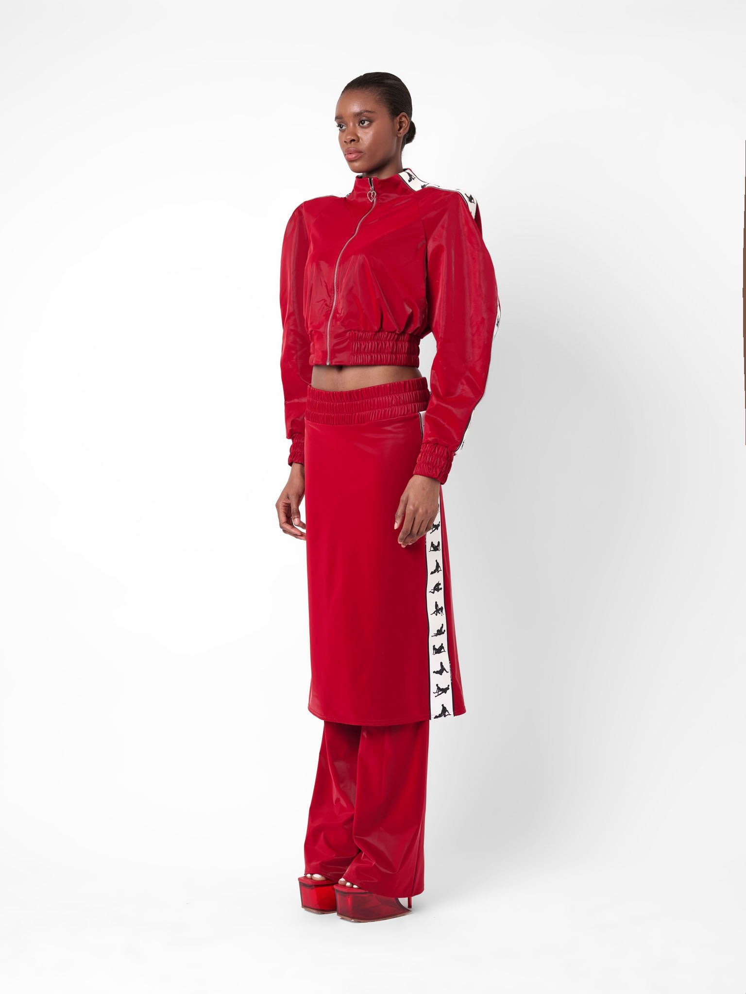 PREMIER TRACKSUIT JACKET RED - 5