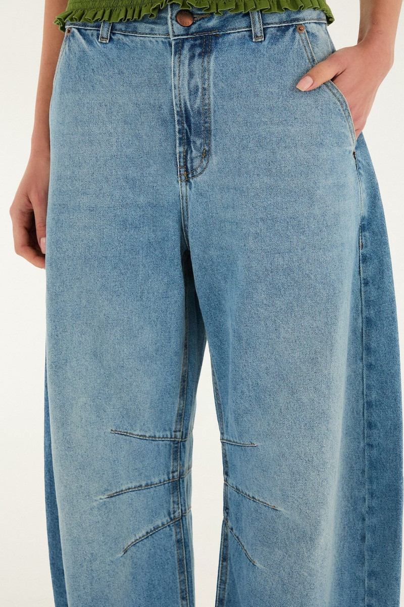 FARM RIO Barrel Denim Pants outlook