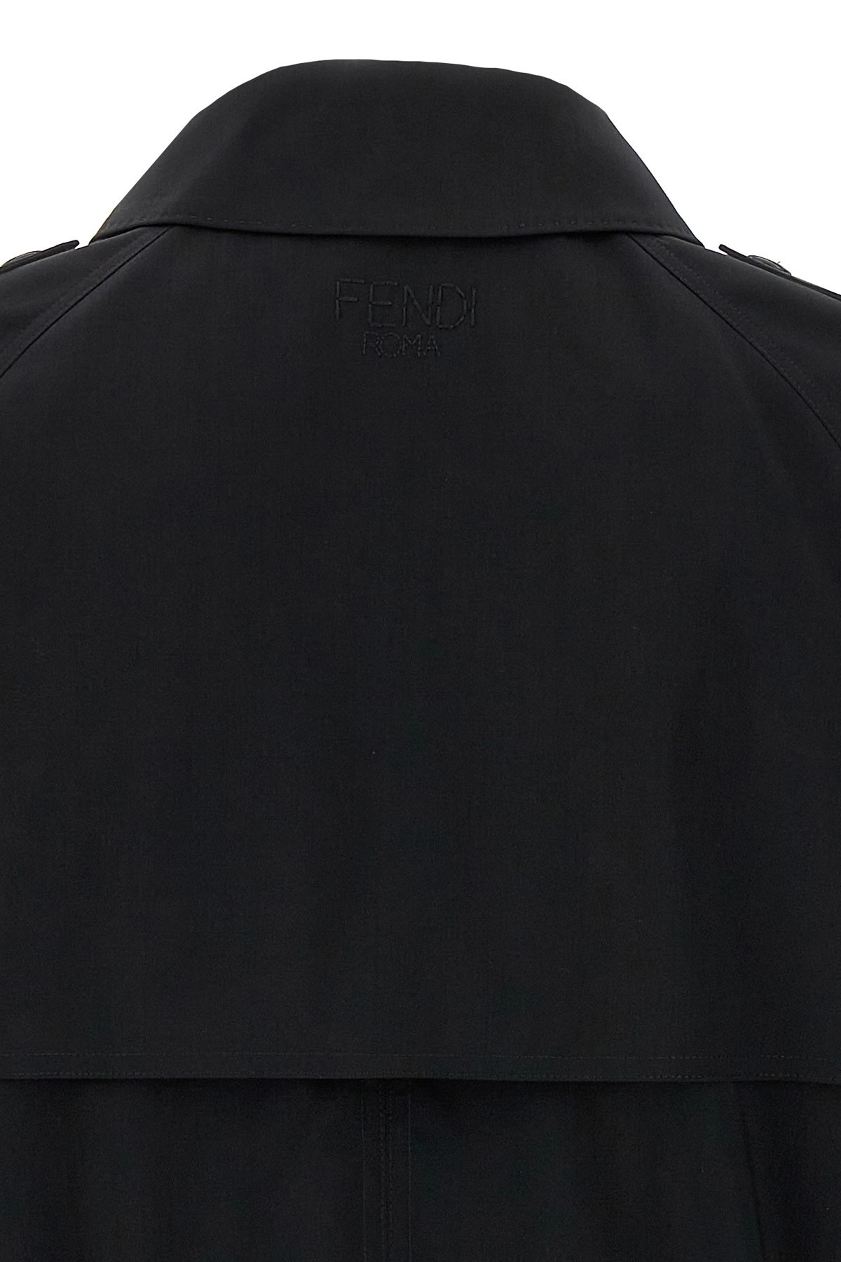 Wool trench coat - 7