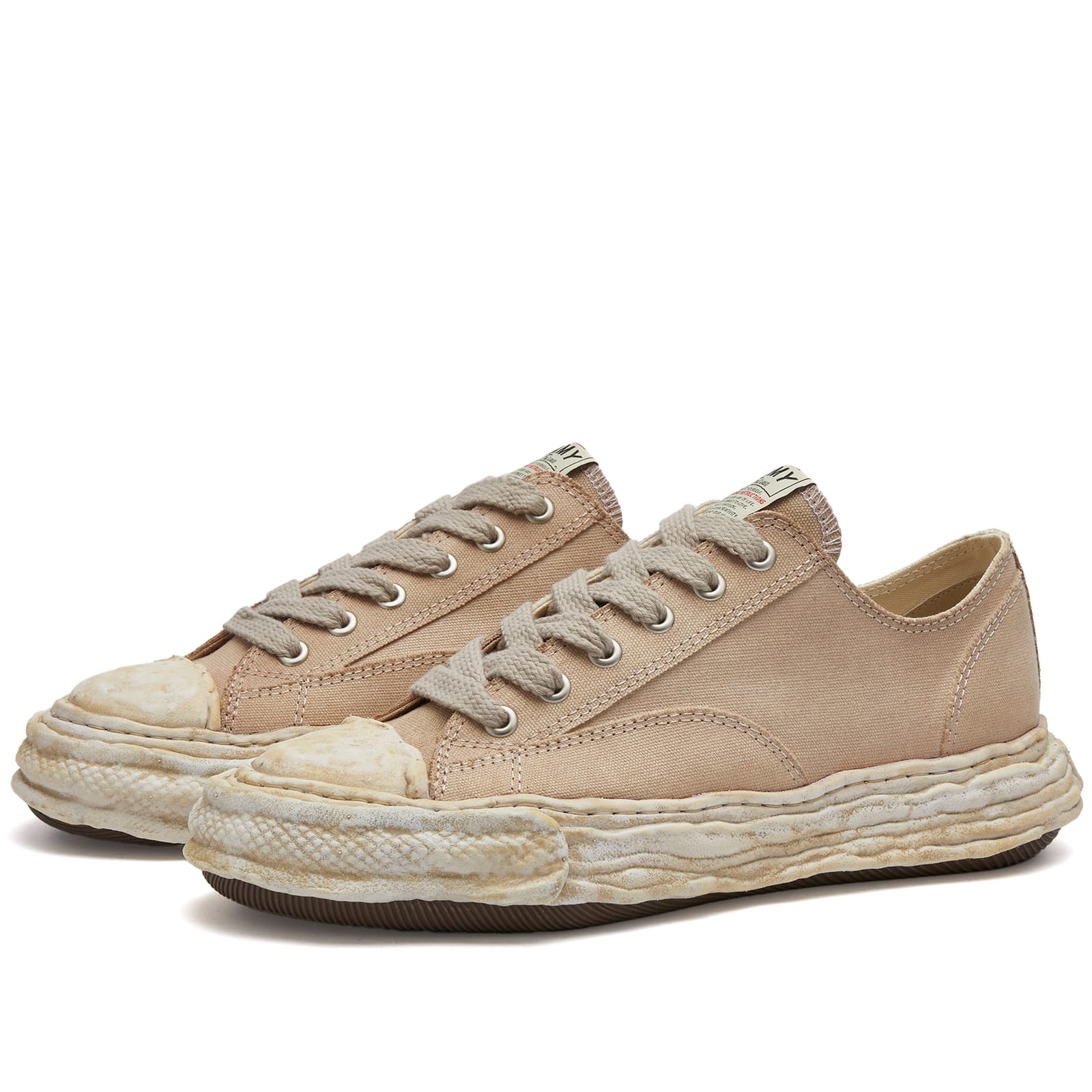 Maison MIHARA YASUHIRO Peterson Original Sole Low Dyed Canva - 1