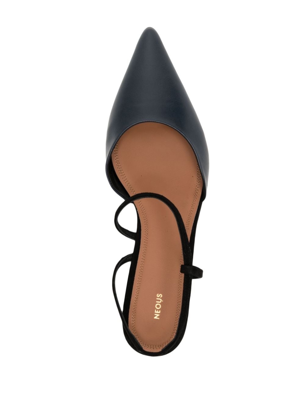 slingback leather sandals - 4