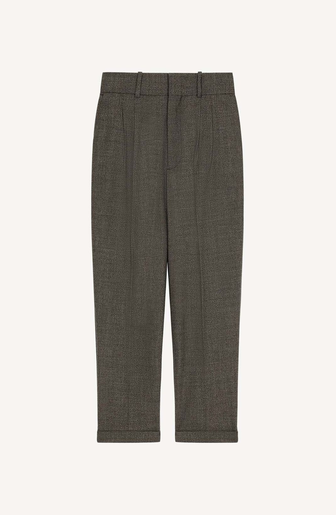 Pleated tailored trousers - 1