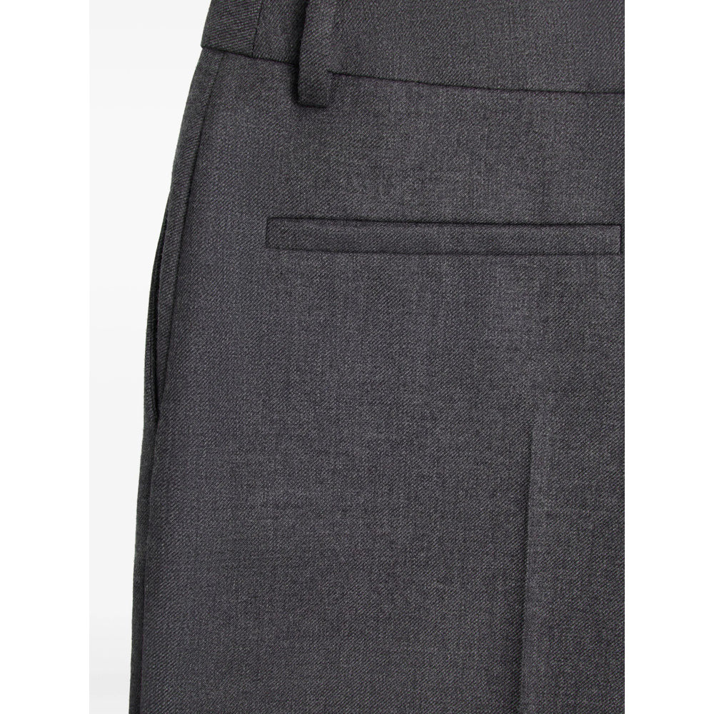 Valentino Grey Trousers - Tailored Trousers Women - 2