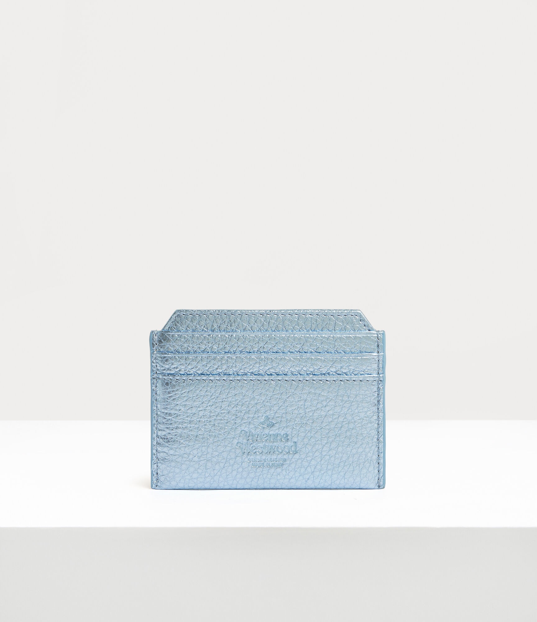 GRAIN LEATHER SLIM CARD HOLDER - 3