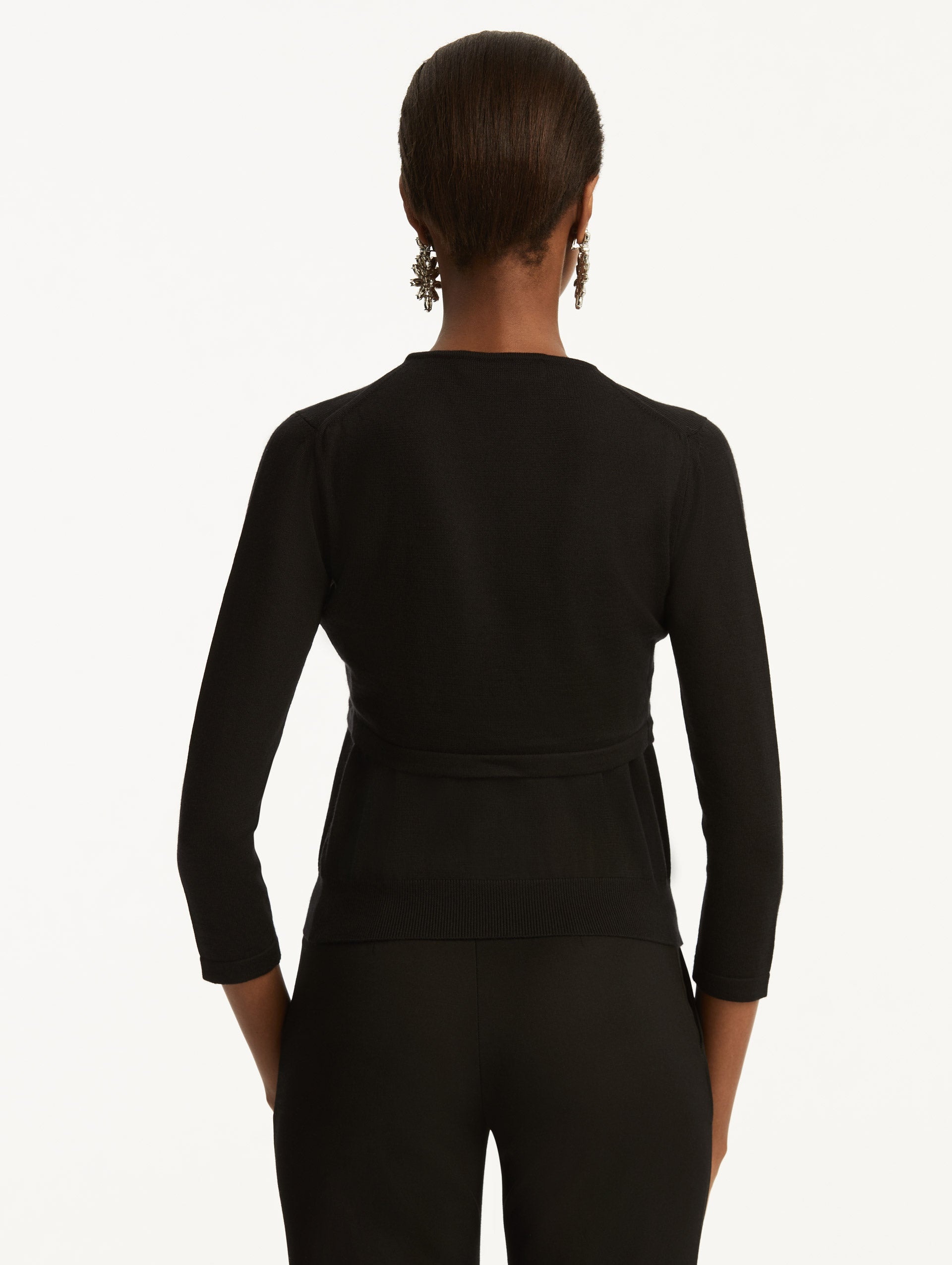 WOOL-BLEND BOLERO - 4