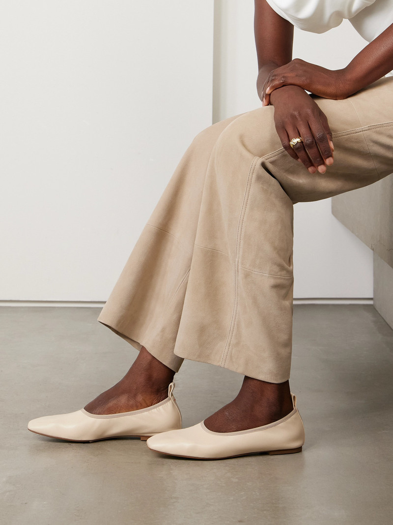 Aeyde Nomi Leather Ballet Flats outlook
