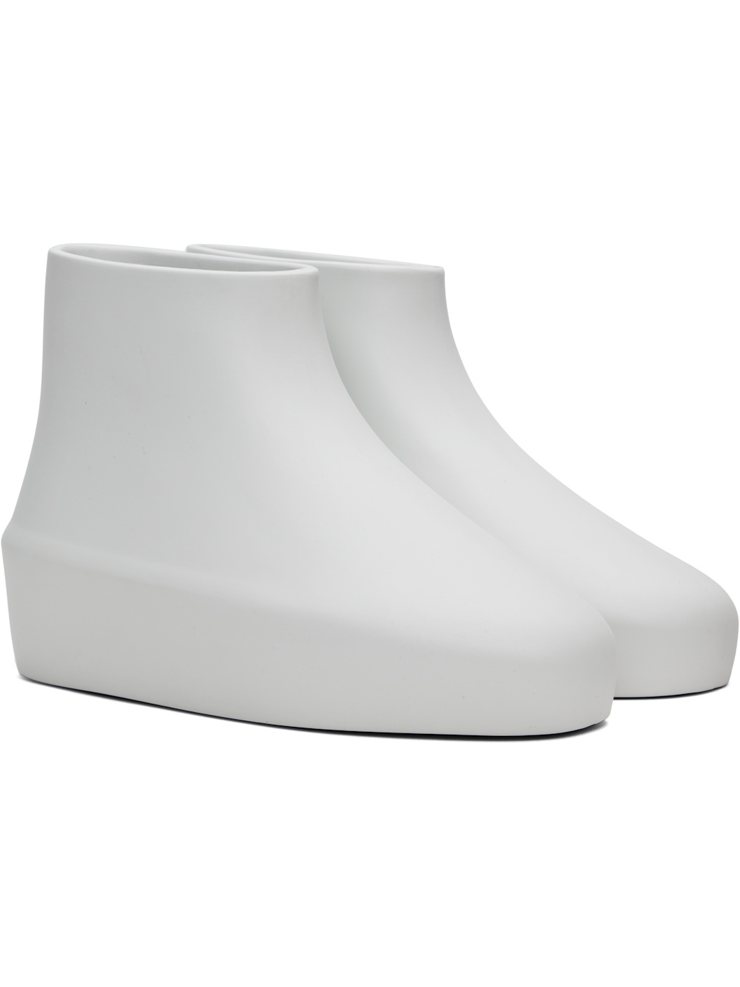 White 'The California' Boots - 4