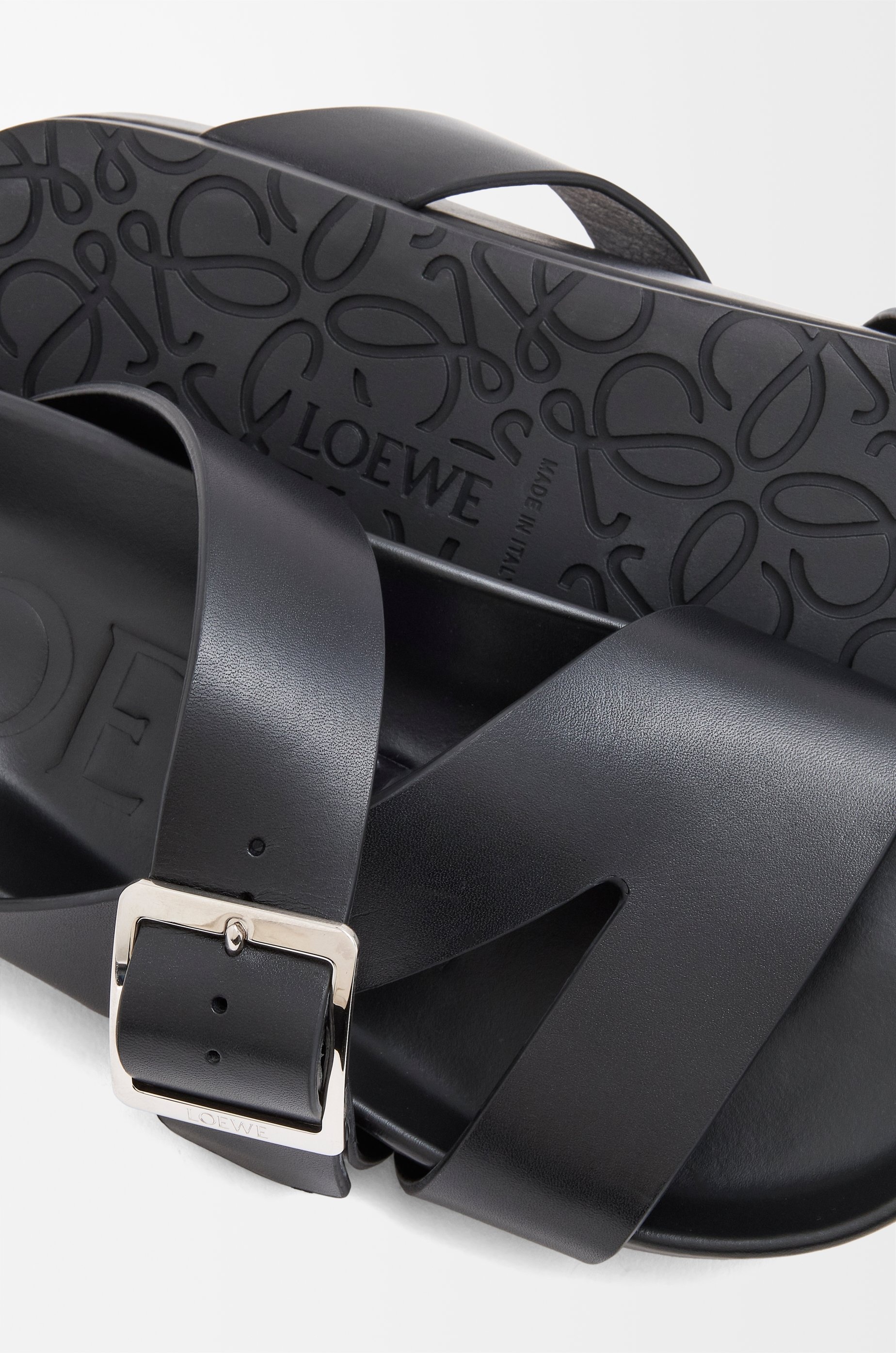 Ease Buckle slide in vegetable-tanned calfskin - 4