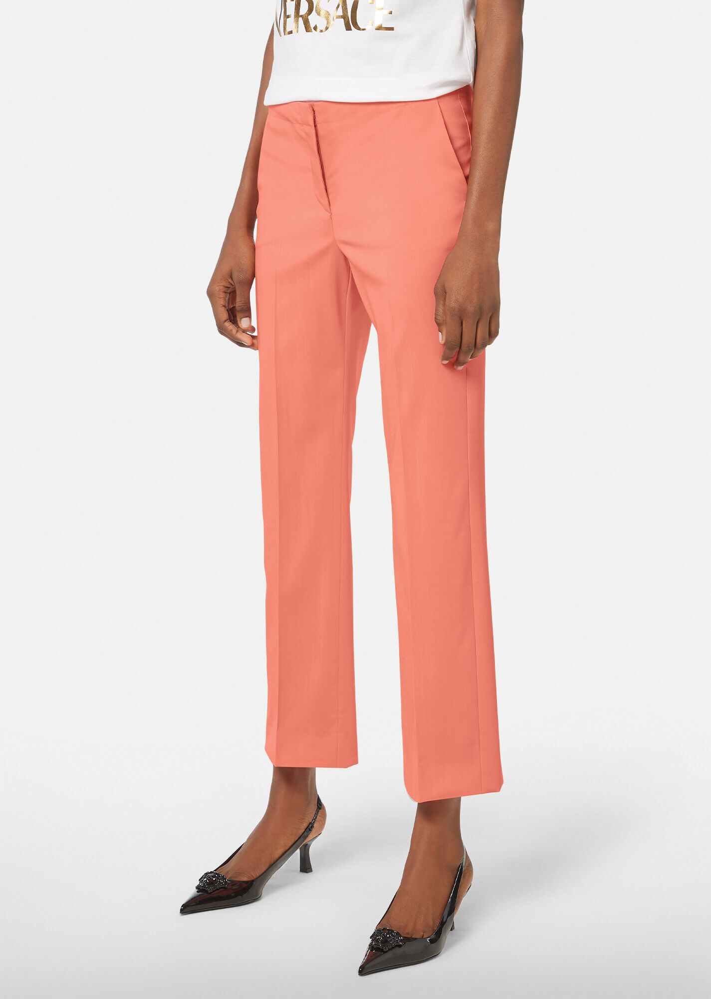 Medusa Virgin Wool Trousers - 2