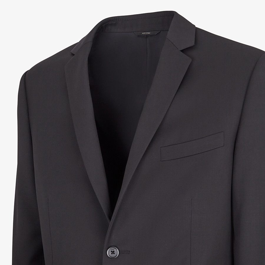 Black wool suit - 2