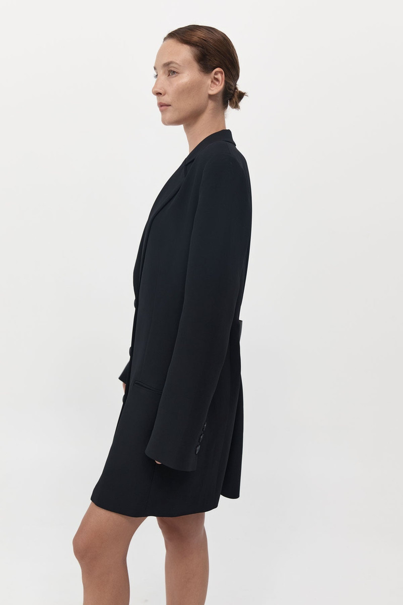 ST. AGNI Blazer Dress - Black outlook