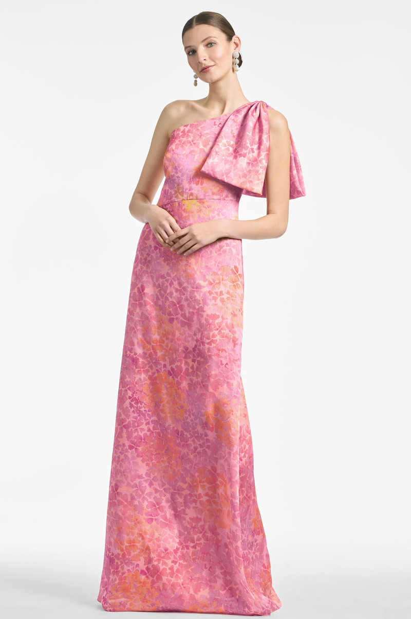Chelsea Gown - Pastel Sunset Hydrangea 1