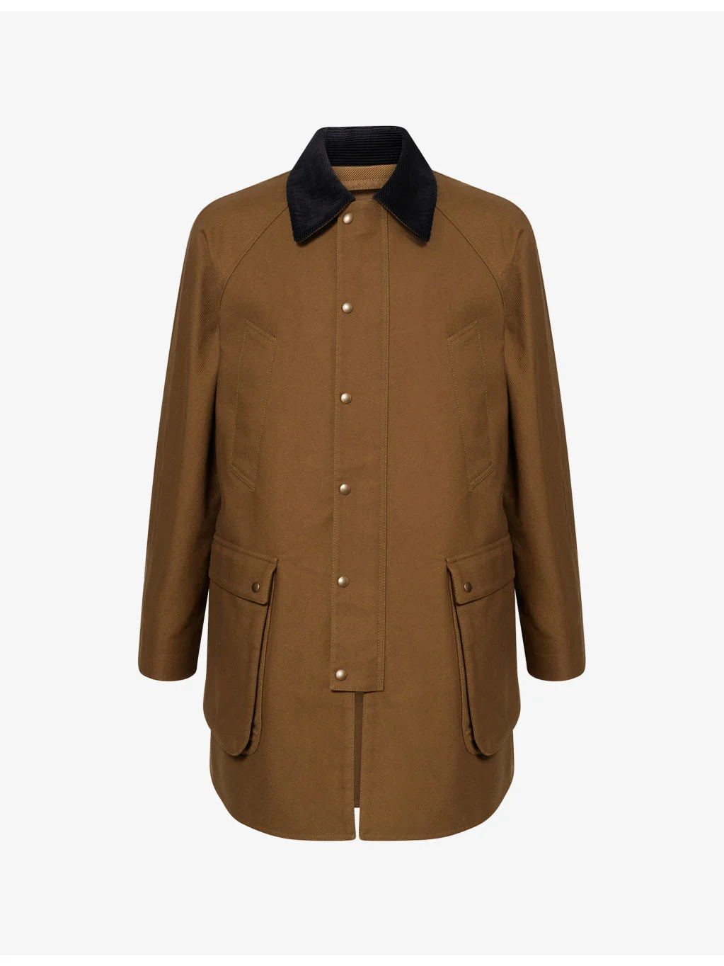 Anagram-Logo Belted Cotton Jacket - 1