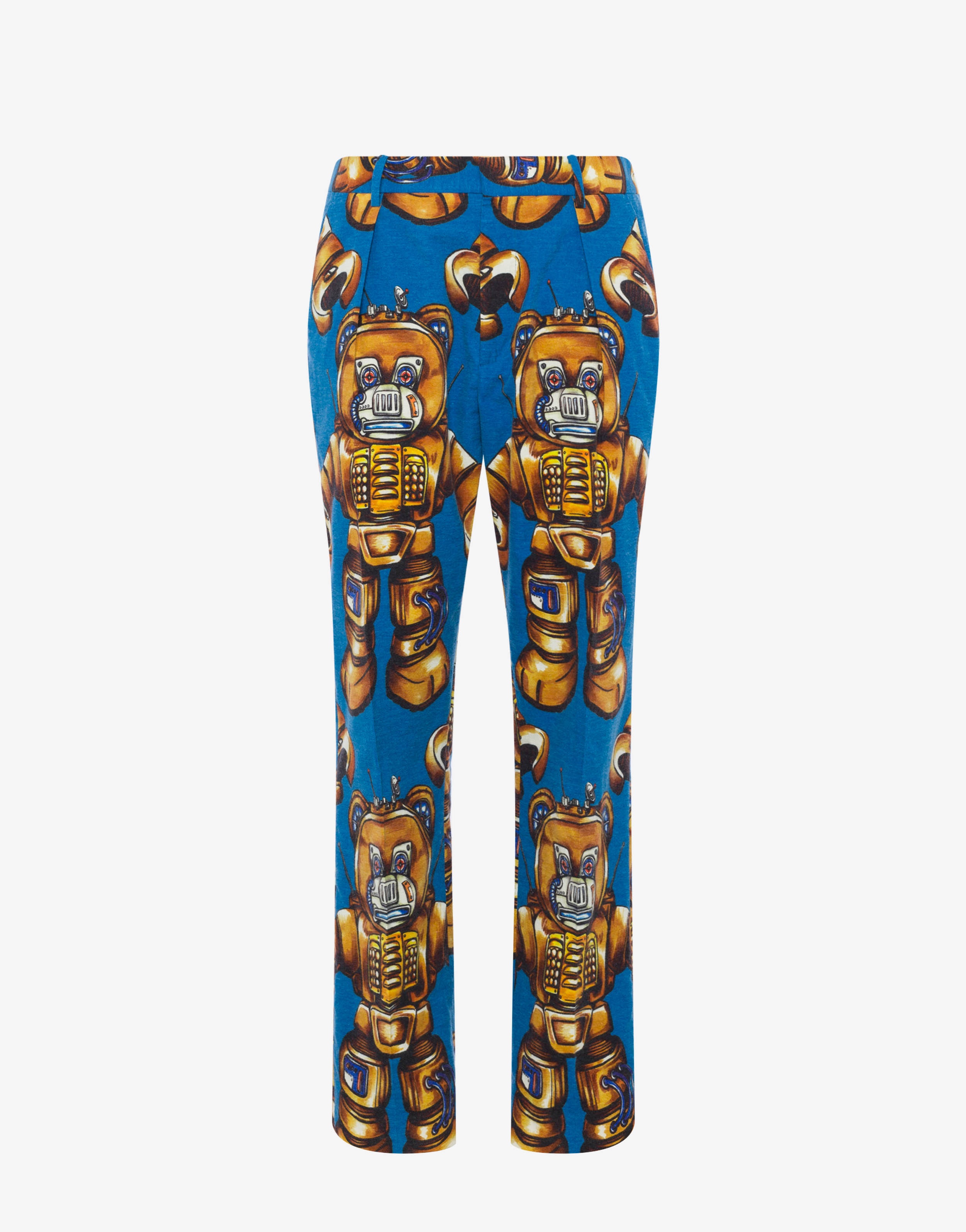 ROBOT BEAR FLANNEL TROUSERS - 1