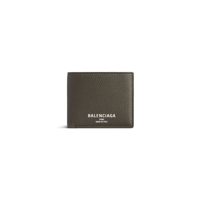 Men's Credit Square Folded Wallet in Khaki 1
