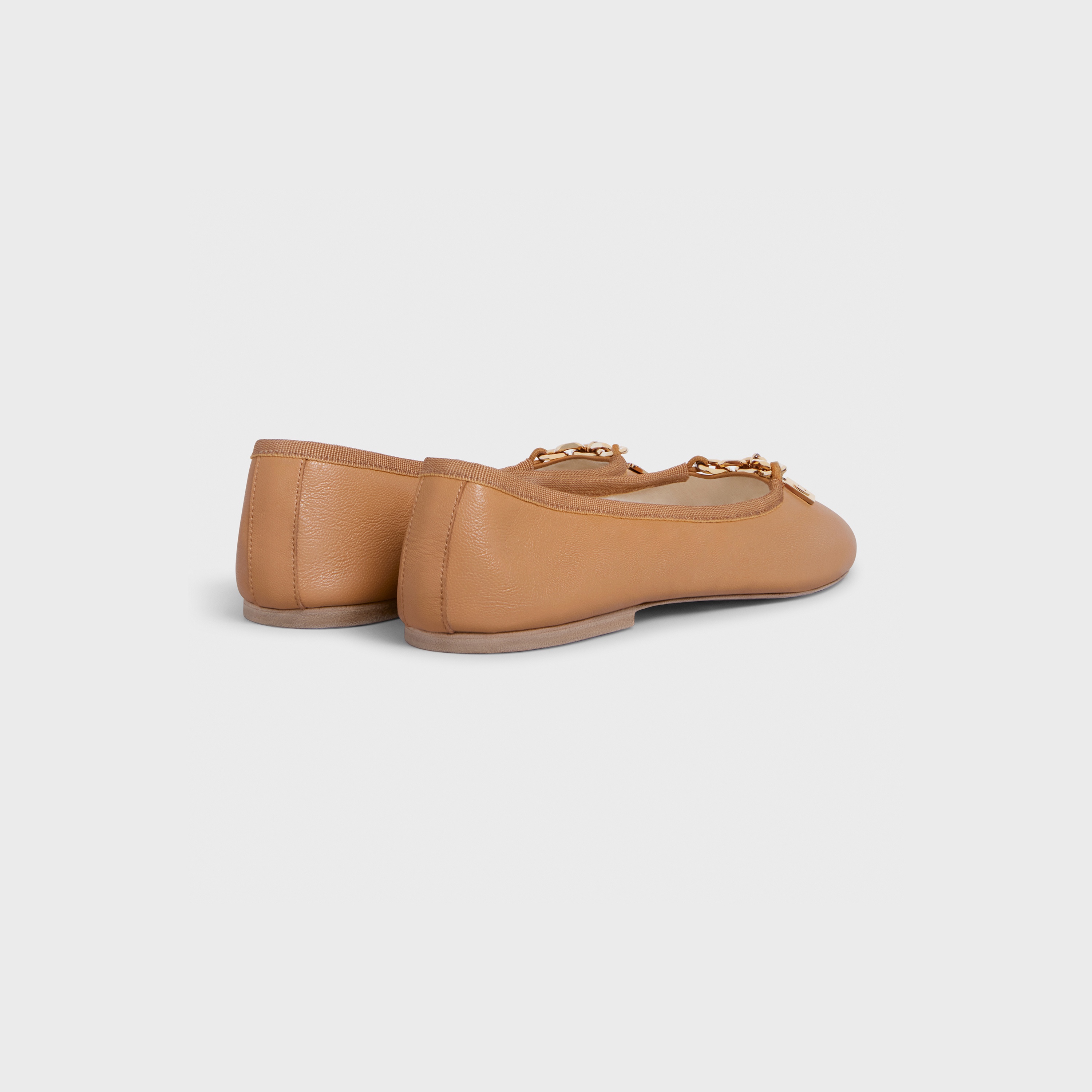 Les Ballerines Celine Ballerina with Charms in Lambskin - 3