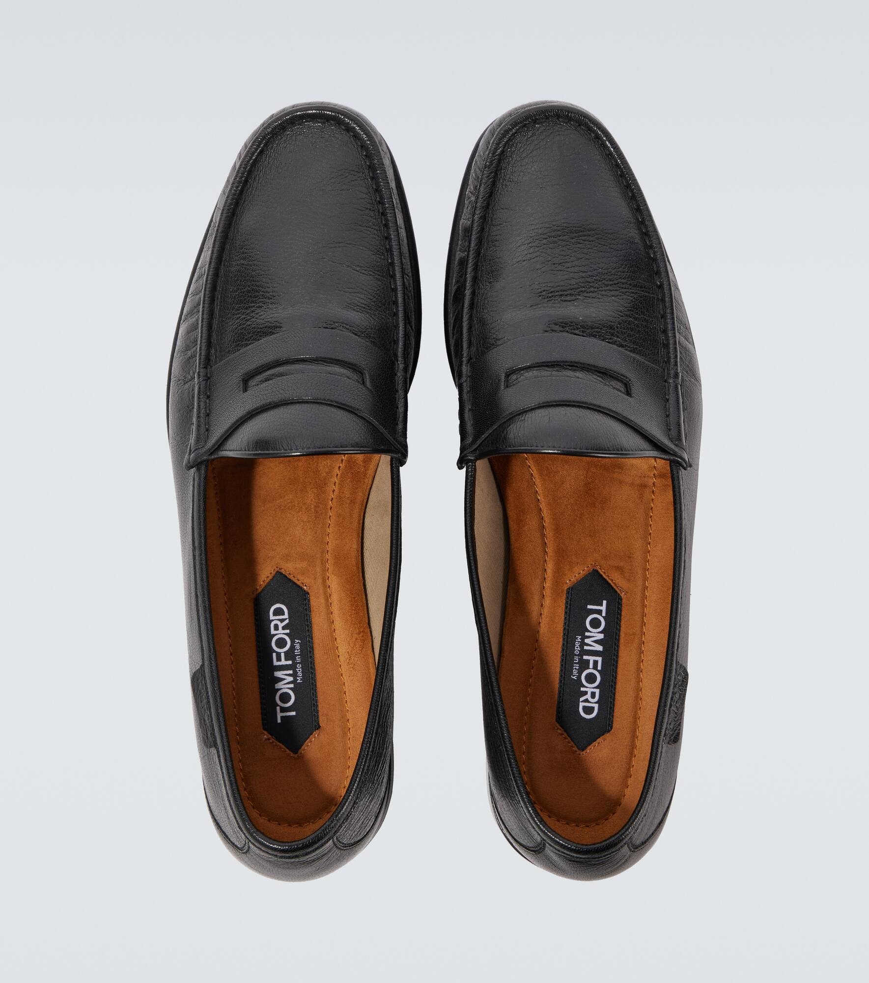 York leather penny loafers - 4