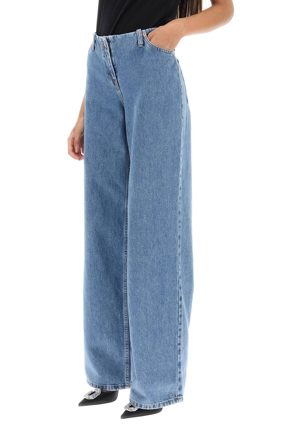 LOW WAIST BAGGY JEANS - 5