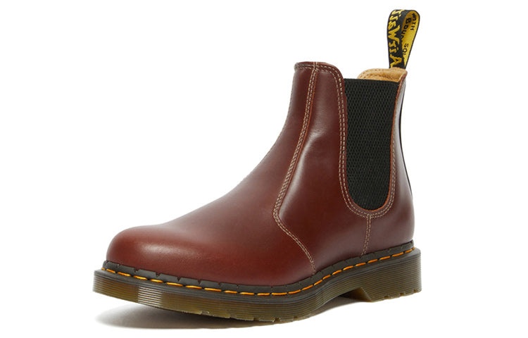 Dr. Martens 2976 Abruzzo Leather Chelsea Boots 'Brown Black' 27547201 - 2