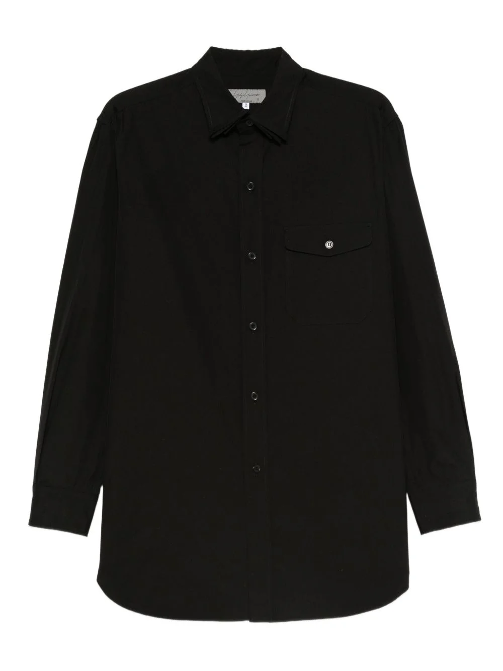 button-fastening shirt - 1