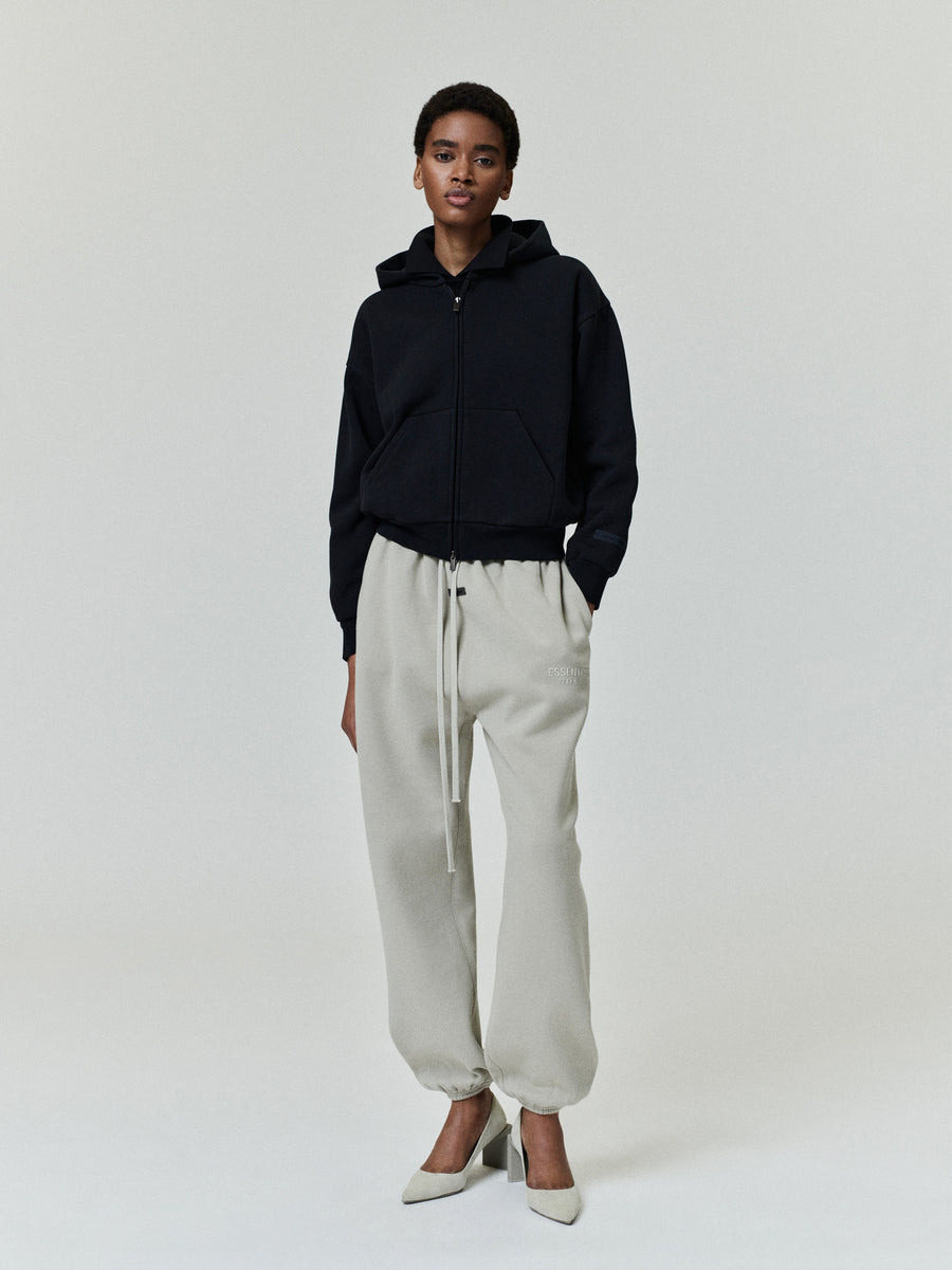 Womens Classic Fleece Zip-Up Hoodie - 3