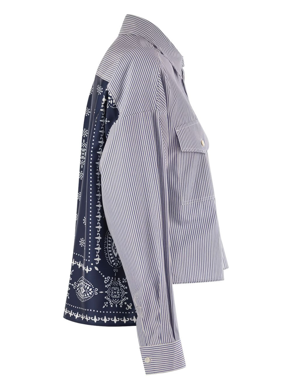 striped-pattern shirt - 3