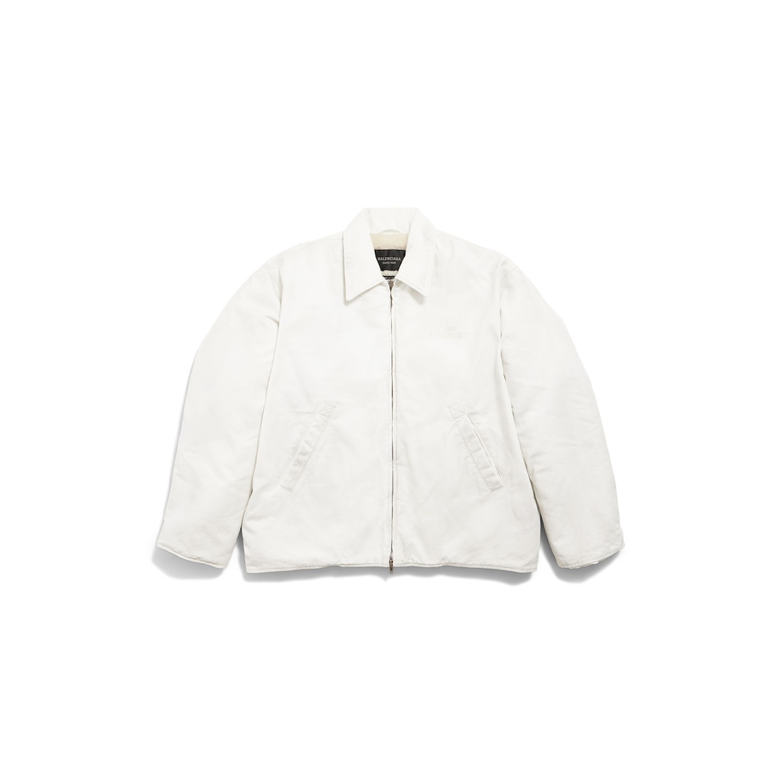 Men's Zip-up Jacket  in White - 1