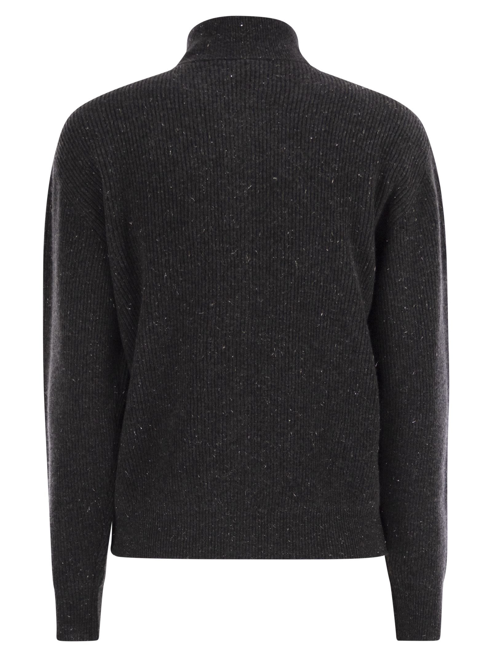 PESERICO - Peserico Women Cardigan With Buttons In Wool, Silk And Cashmere - 2