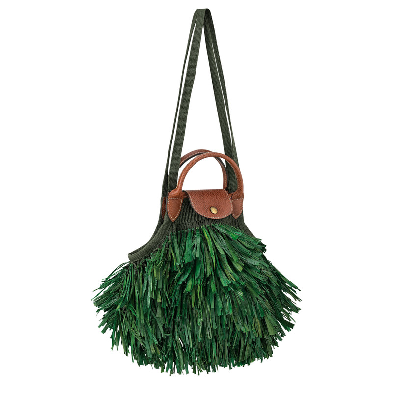 Le Pliage Filet L Mesh bag Khaki - Canvas 3