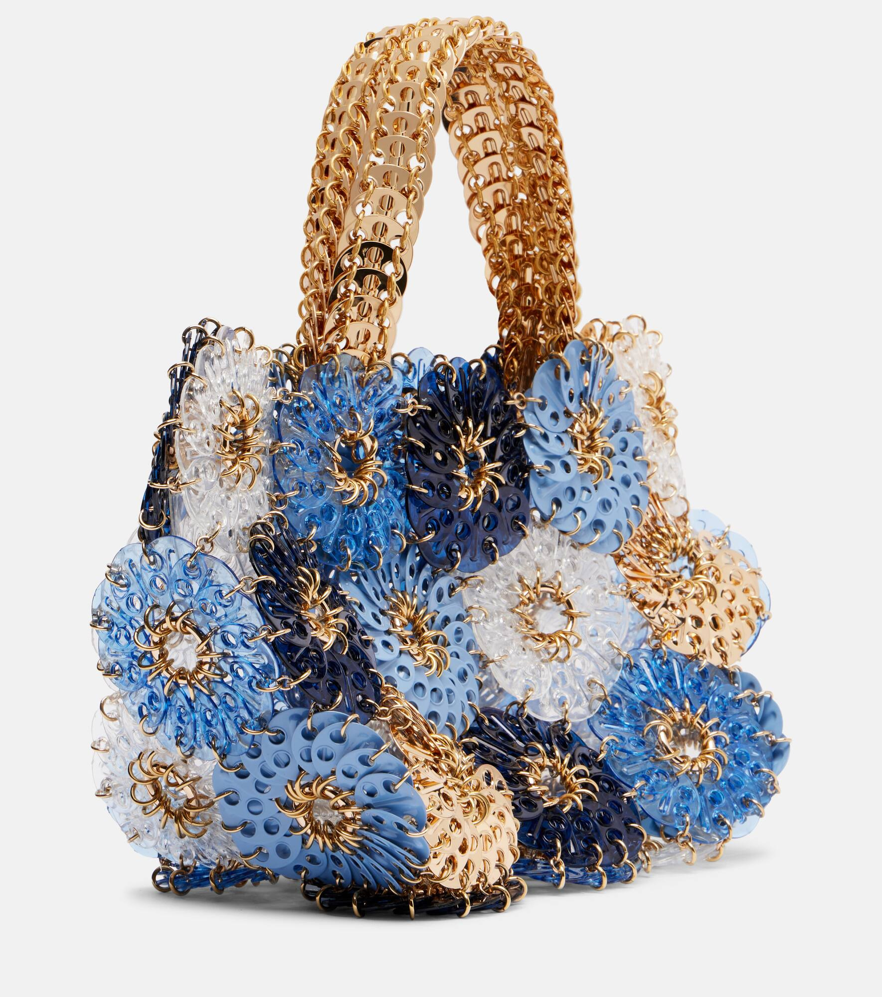 Flower 1969 Small embellished tote bag - 4