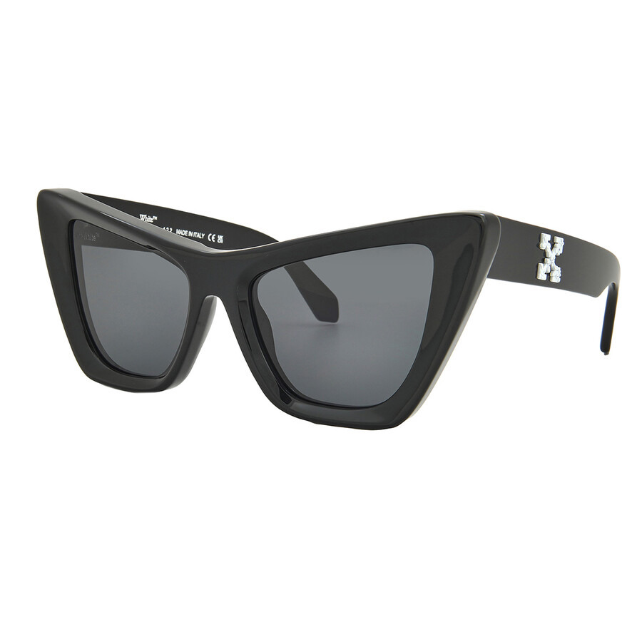 Off-White Edvard Dark Grey Cat Eye Ladies Sunglasses OERI045 1007 57 - 3