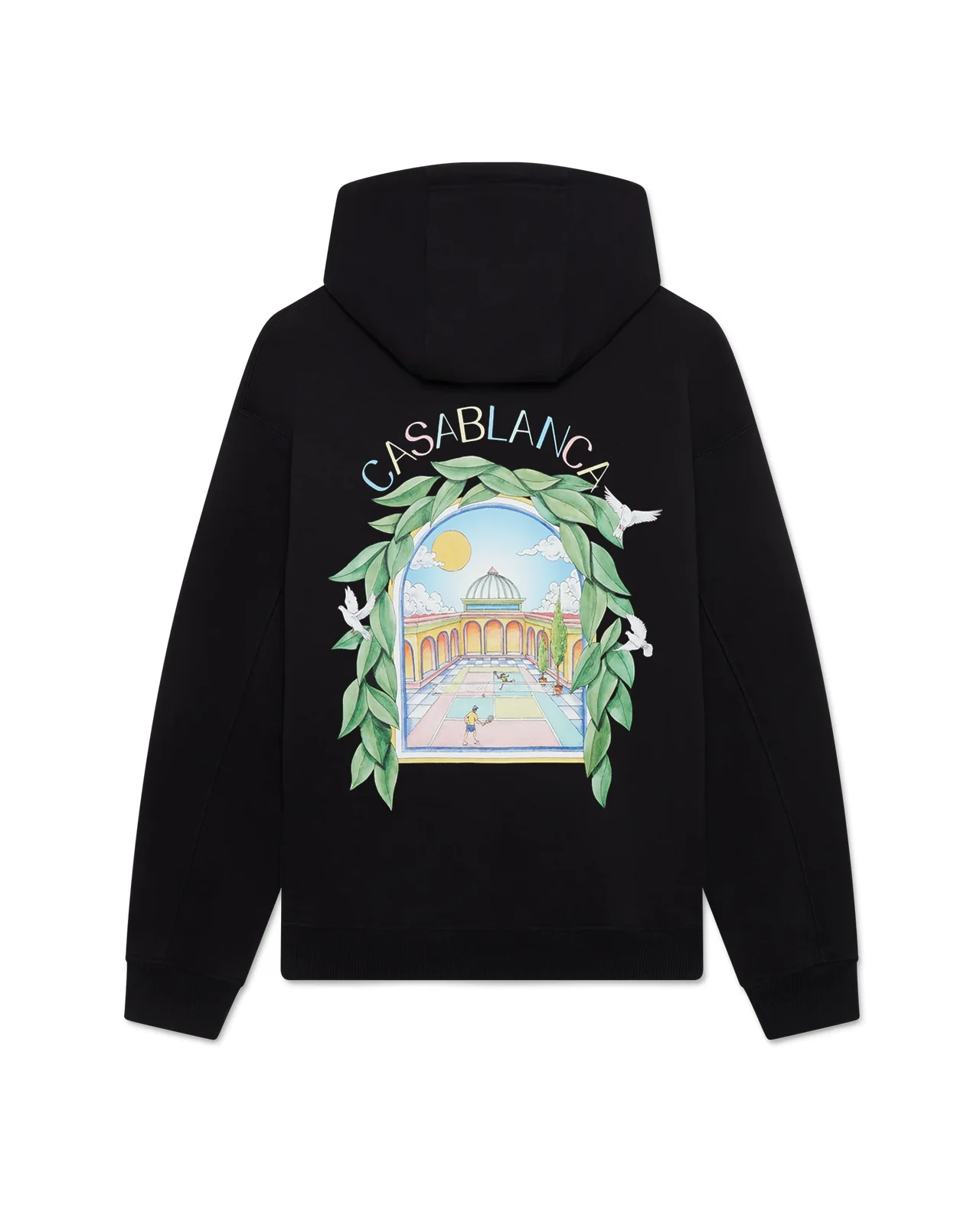 Black L'Arche Hooded Sweatshirt - 1