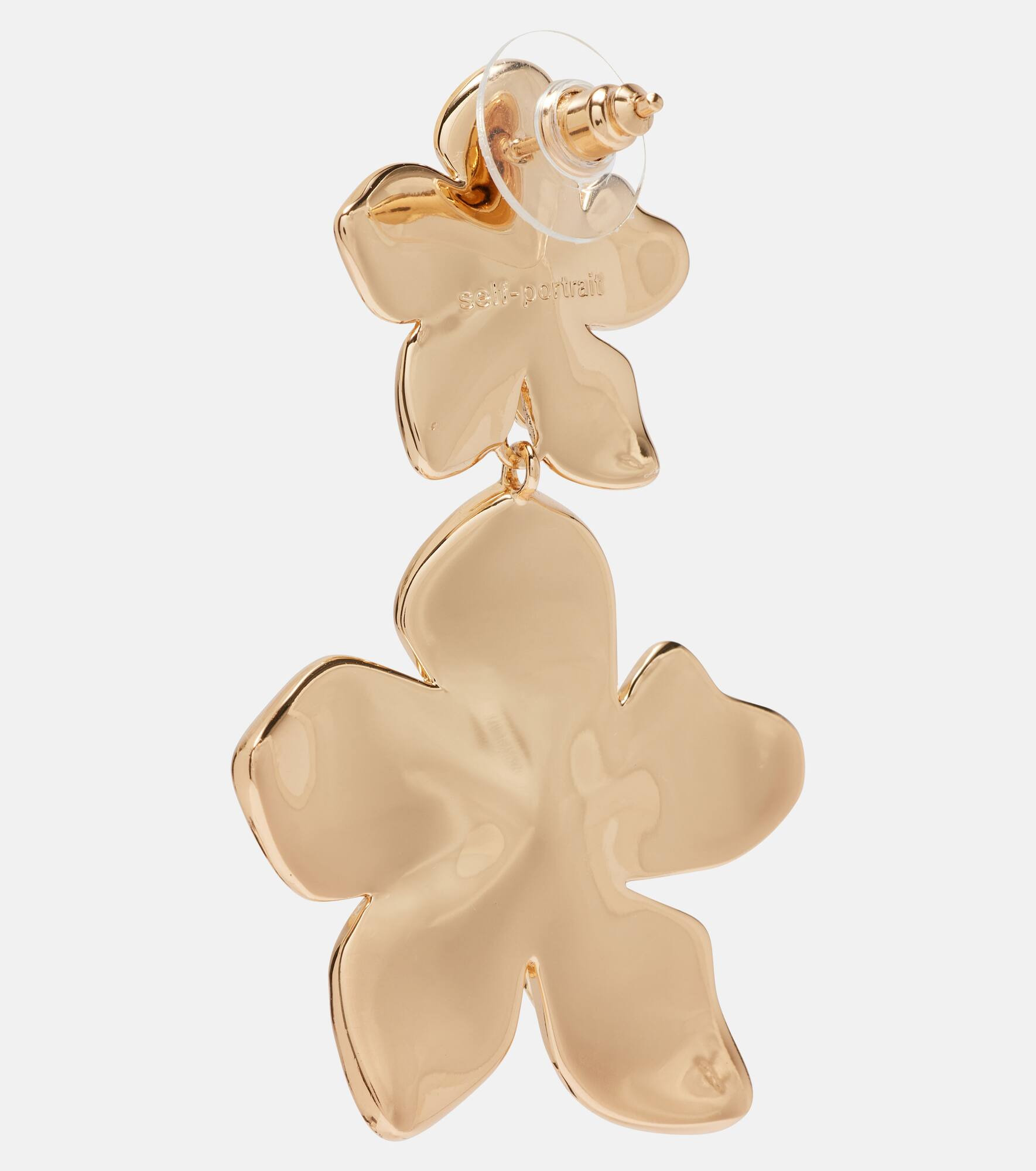 Enamel drop earrings - 5