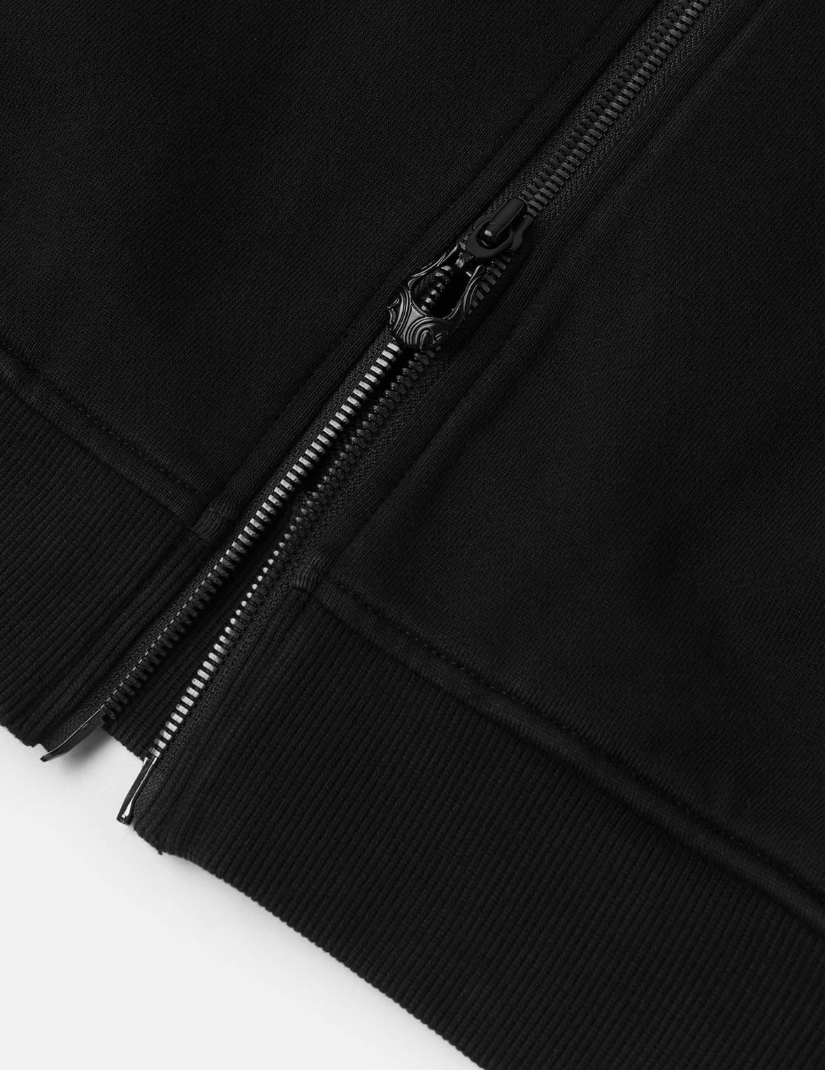 EVISUKURO Embroidery Loose Fit Hoodie Jacket - 9