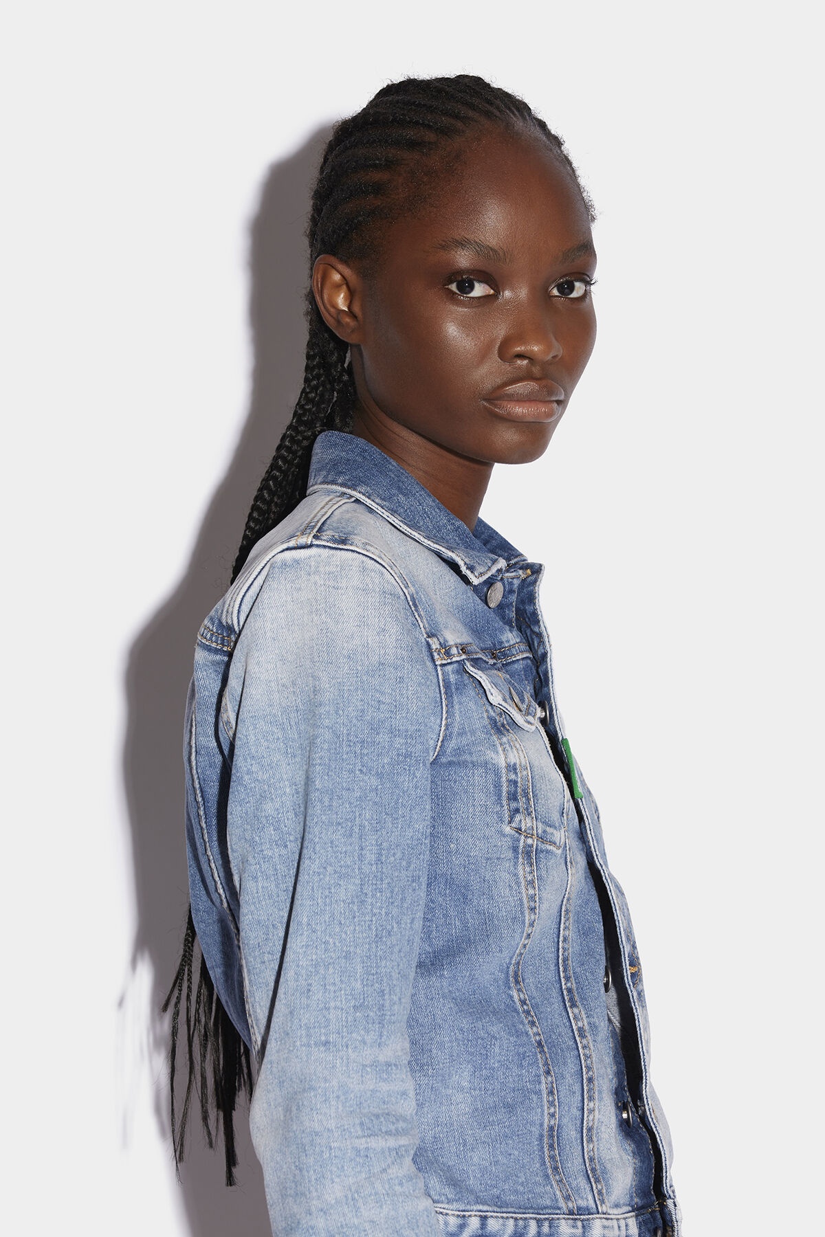 GREEN TAB PARTIALLY ORGANIC COTTON BOYFRIEND JACKET - 3