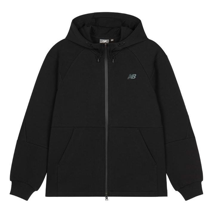 New Balance Classic Hooded Jacket 'Black' 6DD38651-BK - 1