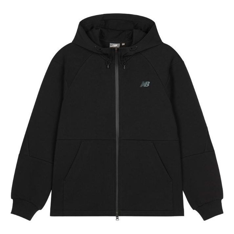 New Balance Classic Hooded Jacket 'Black' 6DD38651-BK - 1