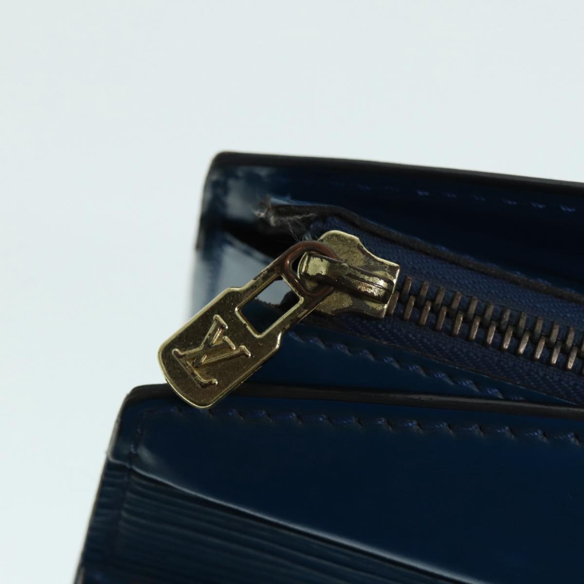 LOUIS VUITTON Epi Riviera Hand Bag Blue M48185 - 10