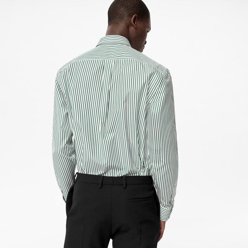 Striped Oversized Business Shirt 5