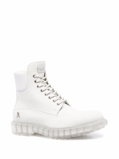 PHILIPP PLEIN The Hunter leather boots outlook