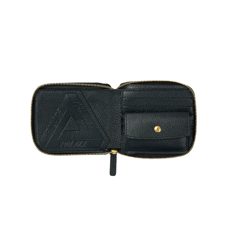 PALACE P-LUX ZIP WALLET BLACK WATCH outlook