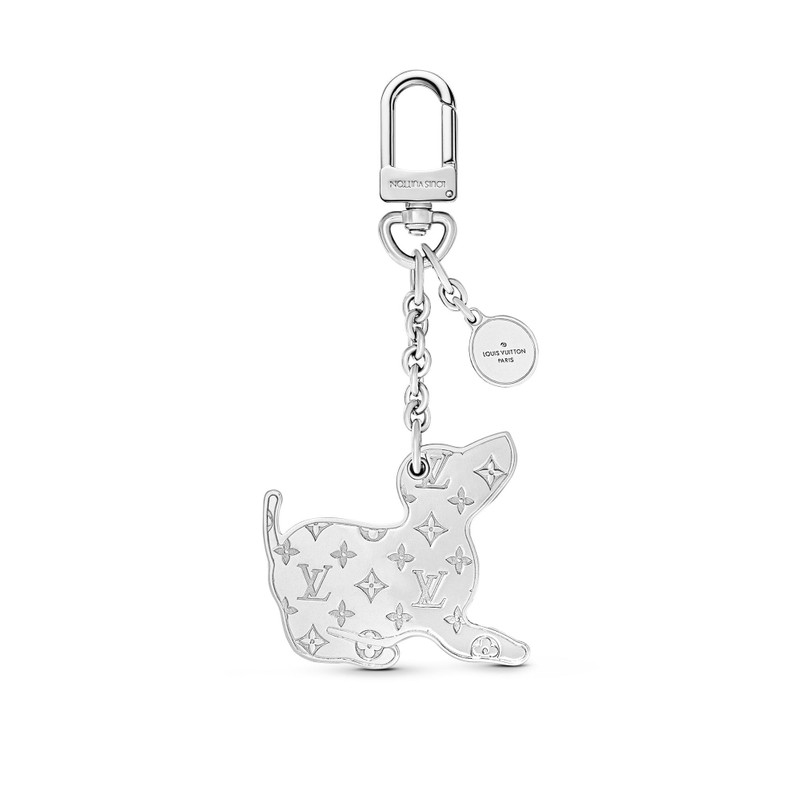 LV Dog Key Holder And Bag Charm 3
