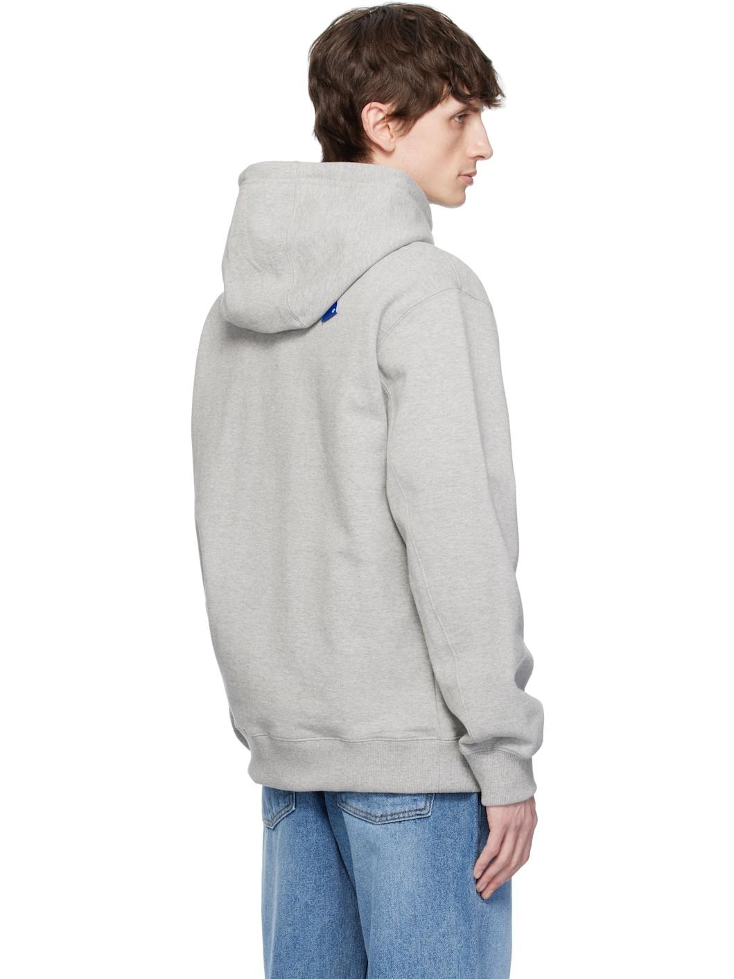 Gray Sig; TRS Tag 01 Hoodie - 3