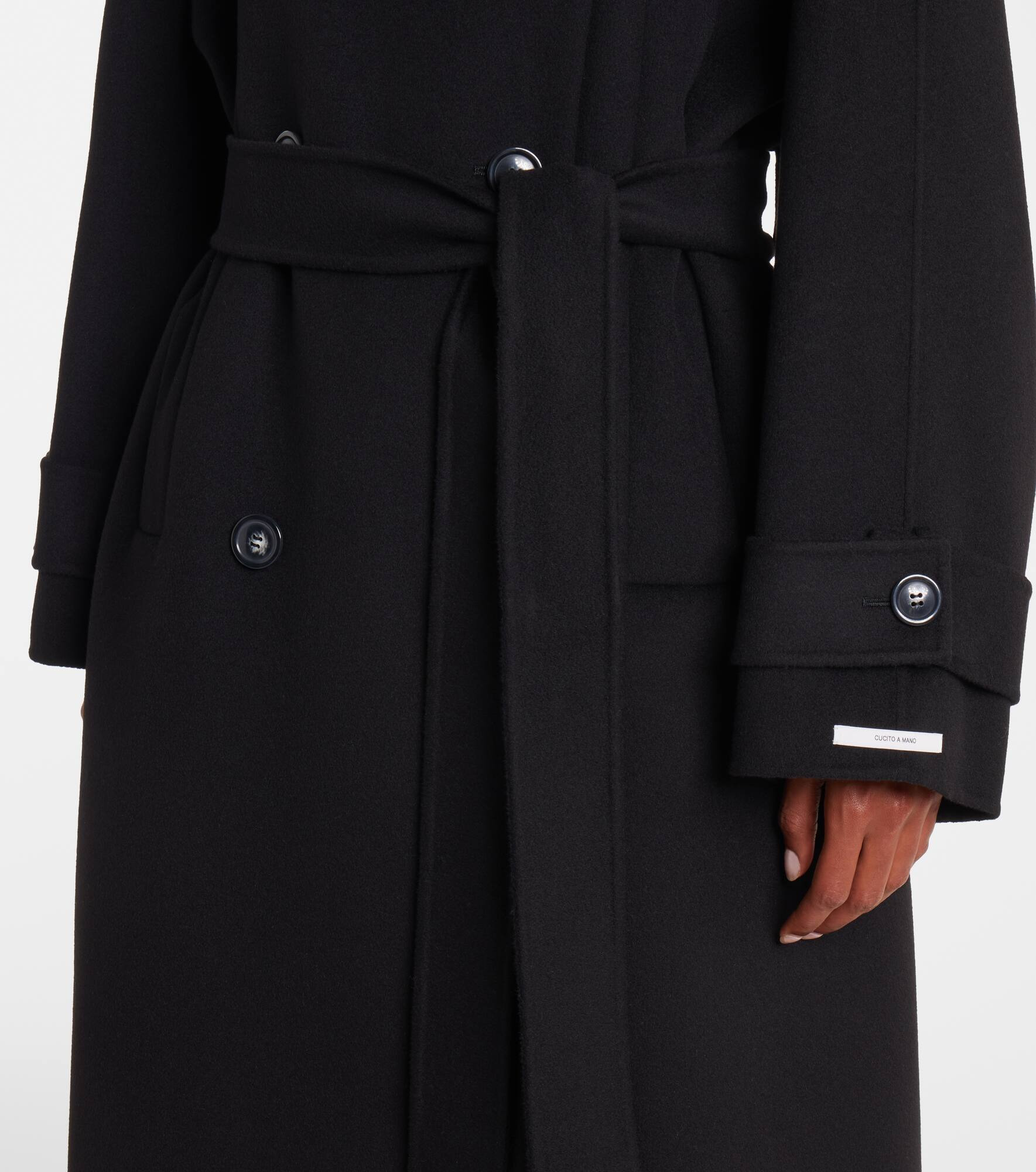 Yole virgin wool trench coat - 5