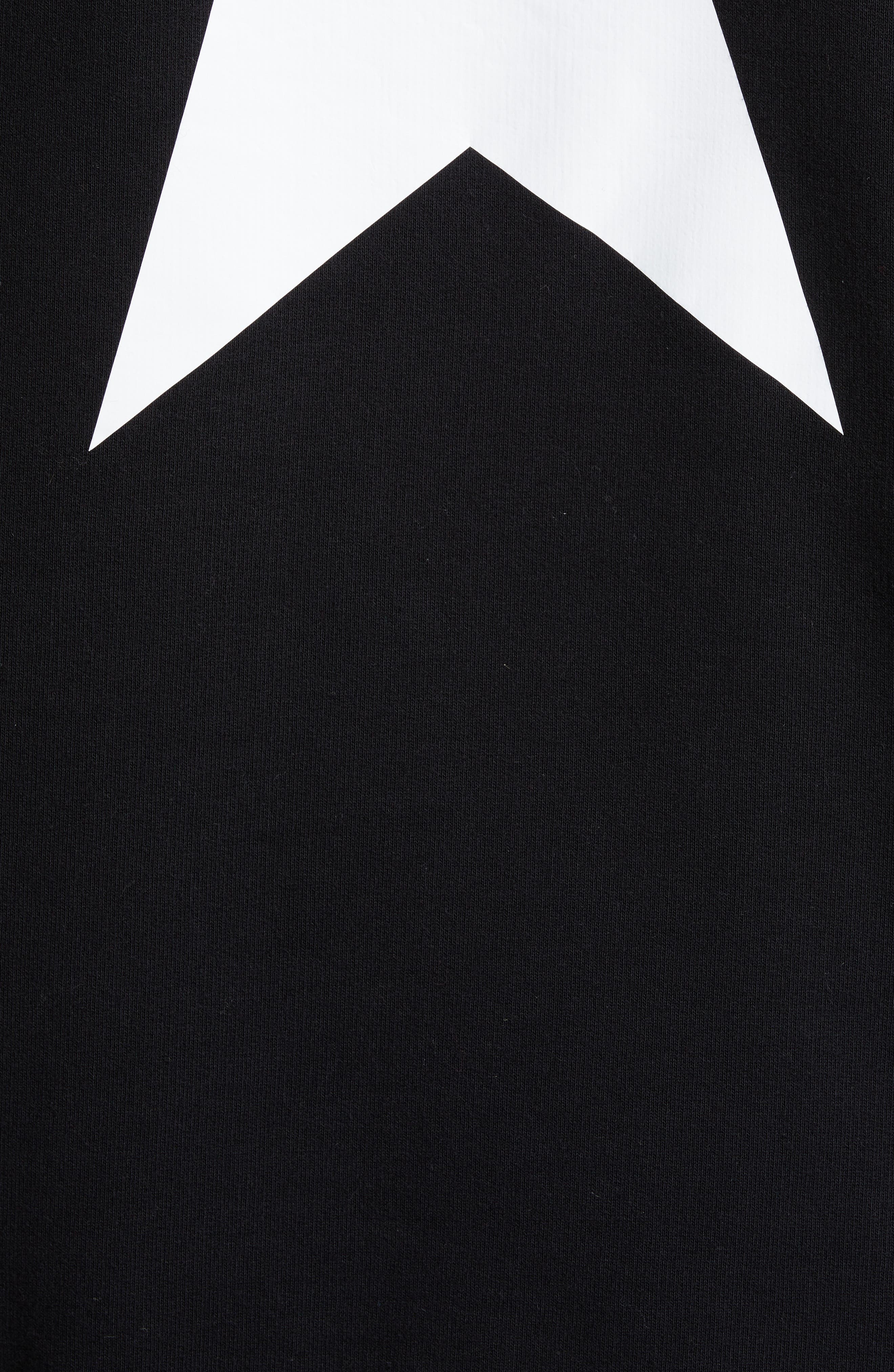 Golden Goose Men's Star Cotton Graphic Hoodie in Black/White at Nordstrom - 6