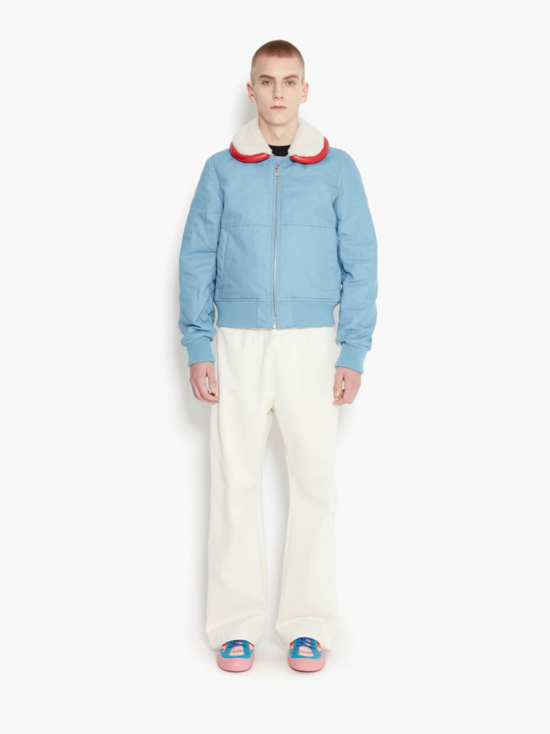 JW Anderson BUMPER-TUBE COLLAR BLOUSON JACKET outlook