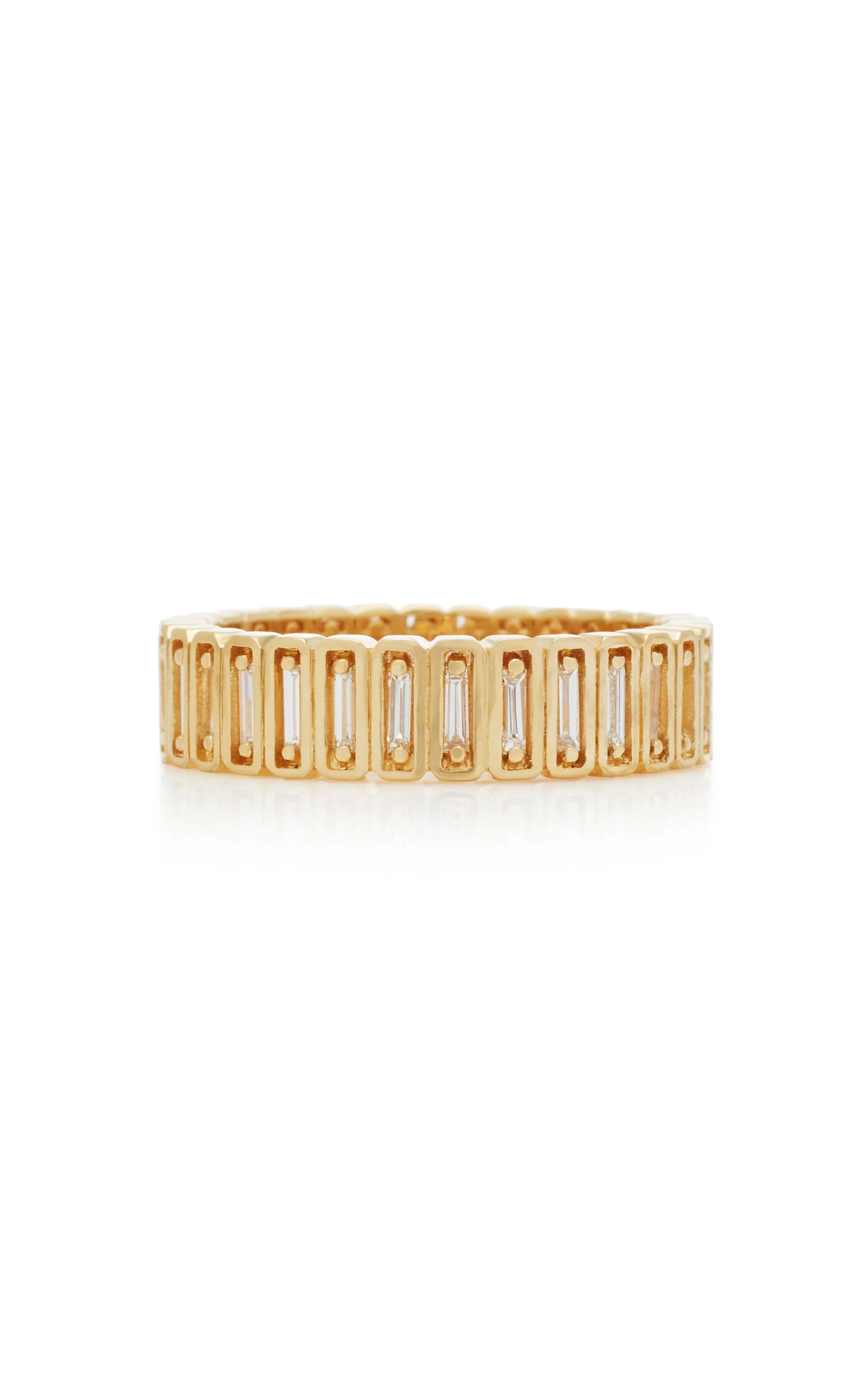 Inlay Collection 18K Yellow-Gold Eternity Band gold - 1